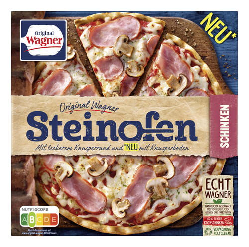 Wagner Steinofen Pizza Schinken Tk 350g Shop Top Service