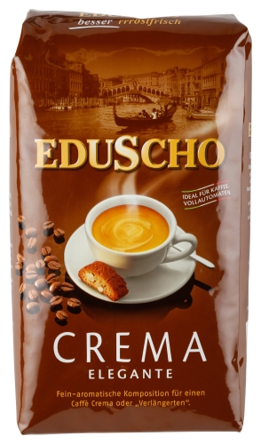 Eduscho Kaffee Crema Elegante Bohne Ganz 500g Eurogast Kiennast